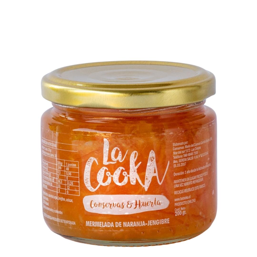 Mermelada de Naranja Jengibre 200gr